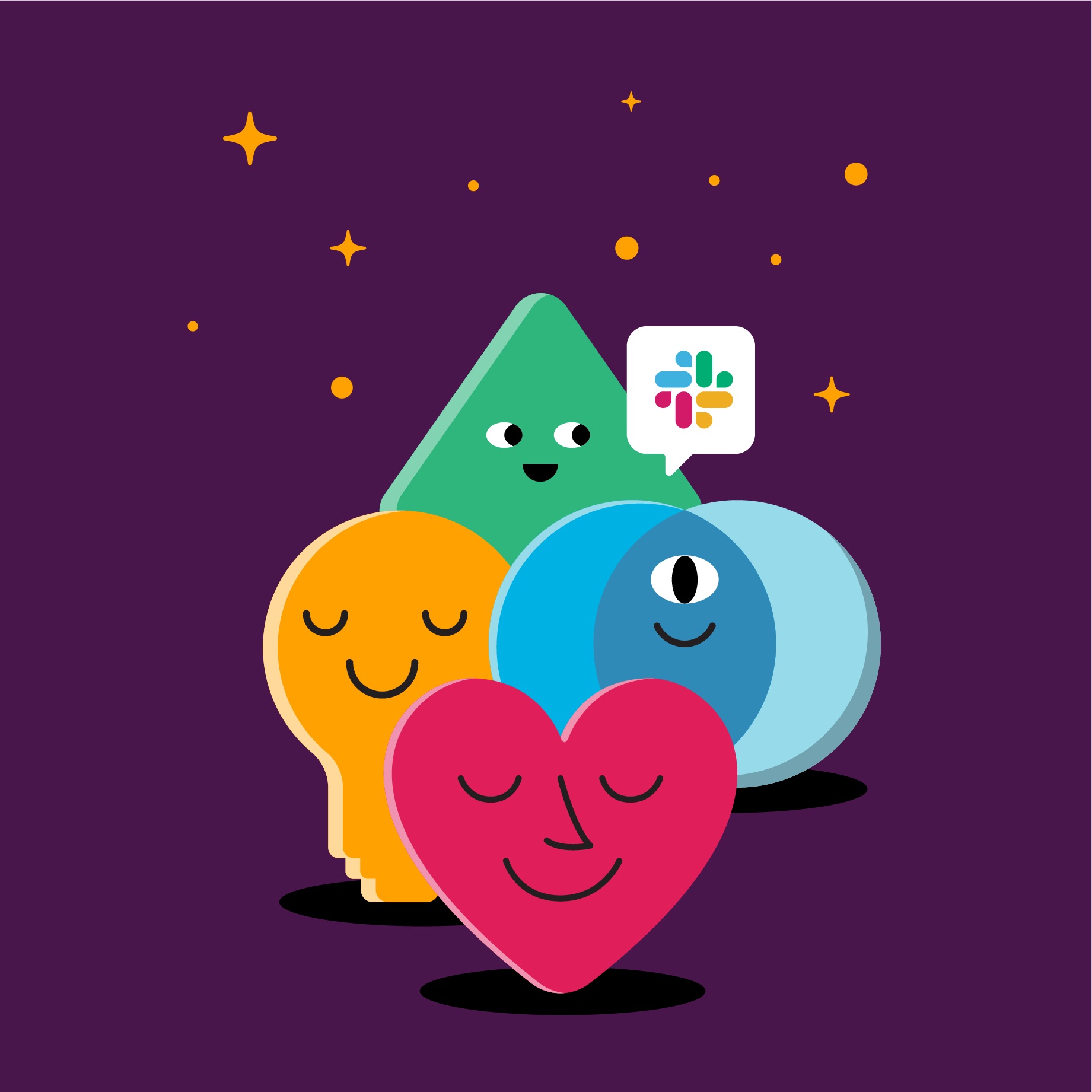 Slack 社区徽标