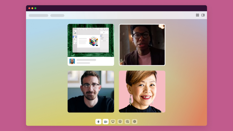 Slack 客户的缩略图。